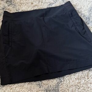 Athleta Black Performance Skort with Pockets